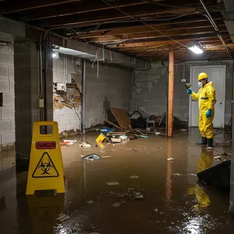 Flooded Basement Electrical Hazard in Louisville, CO Property